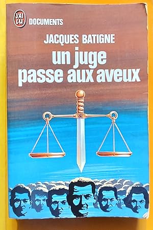 Seller image for Un juge passe aux aveux for sale by Shore Books