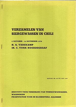 Seller image for Verzamelen van Siergewassen in Chili for sale by Clivia Mueller