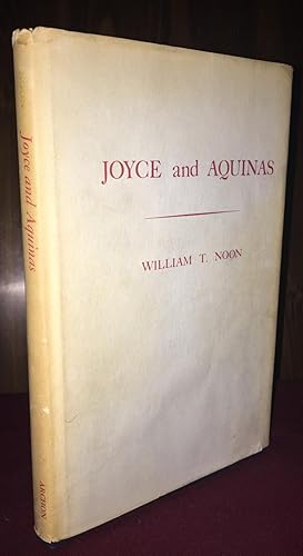 Image du vendeur pour Joyce and Aquinas mis en vente par Palimpsest Scholarly Books & Services