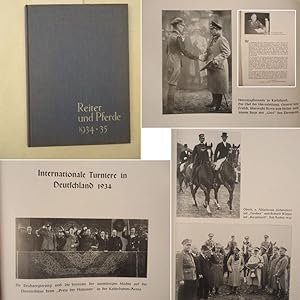 Seller image for Reiter und Pferde 1934 - 1935. Herausgegeben von Dr. Ewald Klimenkowski in enger Zusammenarbeit mit fhrenden Mnnern aus Sport- und Zchterkreisen, den Obersten Behrden und den fr die Landespferdezucht und die reit- und fahrsportliche Schulung verantwortlichen Reichsstellen for sale by Galerie fr gegenstndliche Kunst