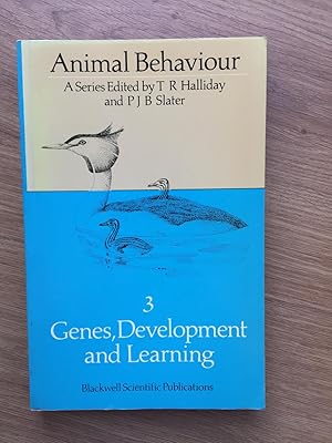 Seller image for Animal Behaviour, Volume 3: Genes, Development and Learning for sale by Old Hall Bookshop, ABA ILAB PBFA BA