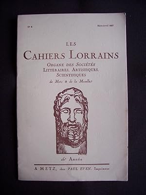 Les cahiers lorrains - N°2 1937