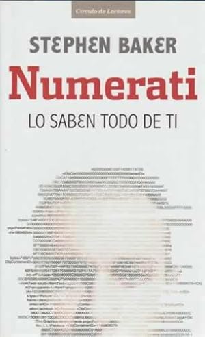 Imagen del vendedor de Numerati. Lo saben todo de ti a la venta por Librera Cajn Desastre