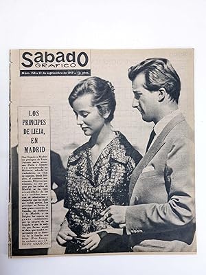 SÁBADO GRÁFICO 154. LOS PRINCIPES DE LIEJA EN MADRID. 12/9/1959 (Vvaa) Sábado Gráfico, 1959