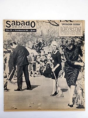 SÁBADO GRÁFICO 176. 13-2-1960. OPERACIÓN ESCOBA, MODA 1960 (Vvaa) Sábado Gráfico, 1960