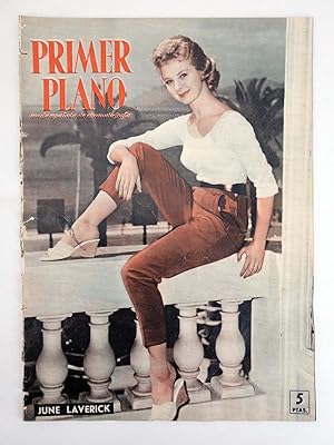 PRIMER PLANO REVISTA ESPAÑOLA DE CINEMATOGRAFÍA 891. JUNE LAVERICK (Vvaa) Primer Plano, 1957