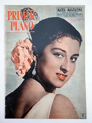 PRIMER PLANO REVISTA ESPAÑOLA DE CINEMATOGRAFÍA 917. MARIA MAGDALENA, CANNES, CHARLOT (Vvaa) 1958