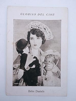 GLORIAS DEL CINE SERIE A NÚMERO 5. BEBE DANIELS (No Acreditado) Chocolates Riucord, 1930
