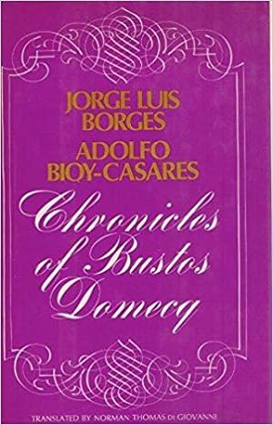 Image du vendeur pour Chronicles of Bustos Domecq mis en vente par zenosbooks