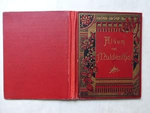 - Album vom Muldenthal [ Sachsen ]. Leporello-Album mit 14 Blatt mit sehr vielen Ansichten in Chr...