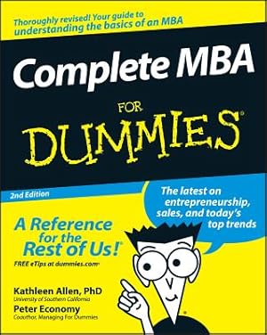 Seller image for Complete MBA for Dummies (Paperback or Softback) for sale by BargainBookStores