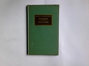 Bild des Verkufers fr Aphorismen. Heinrich Pestalozzi. Ausgew. von Adolf Haller / Parnass-Bcherei ; Nr. 26 zum Verkauf von Antiquariat Buchhandel Daniel Viertel