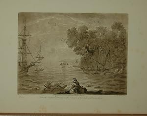 Landscape. From the original drawing in the collection of the Duke of Devonshire: The Artist seat...