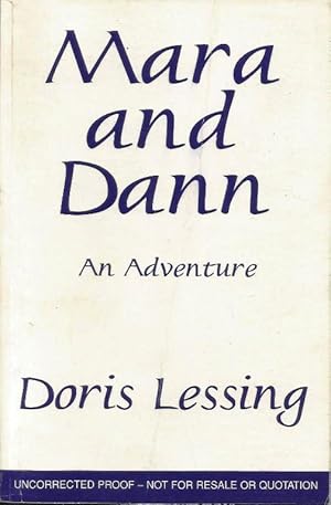 Seller image for Mara and Dann. An Adventure for sale by Cameron House Books
