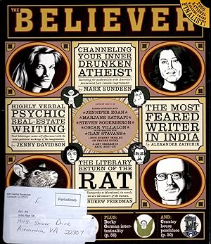 Bild des Verkufers fr The Believer: Volume 4, No.6: August, 2006 zum Verkauf von Dorley House Books, Inc.