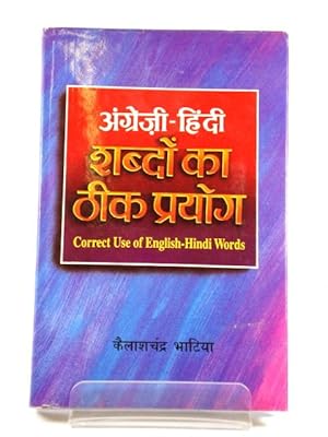 Immagine del venditore per Angrezi - Hindi Shaboon Ka Theek Prayog (Hindi Edition) venduto da PsychoBabel & Skoob Books