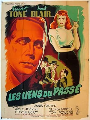 Image du vendeur pour LIENS DU PASSE, LES - 1948Dir SYLVAN SIMONCast: FRANCHOT TONEJANET BLAIREADELA JERGENSFRANCIA - -120x160-Cm.-47x63-In.POSTER mis en vente par BENITO ORIGINAL MOVIE POSTER