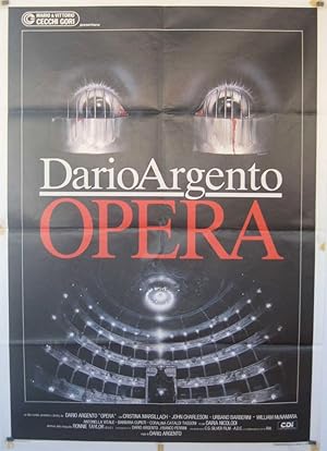 Immagine del venditore per OPERA - 1987Dir Dario ArgentoCast: Cristina Marsillach Ian Charleson Urbano BarberiniITALIA - -100x140-Cm.-40x55-In.-2 SH.POSTER venduto da BENITO ORIGINAL MOVIE POSTER