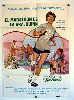 Image du vendeur pour EL MARATHON DE LA SE?ORA QUINN - 1978Dir RICHARD T. HEFFRONCast: JOANNE WOODWARDJOHN CONSIDINELISSY NEWMANMARY BETH MANNINGESPA?A - -70X100-Cm.-27X41-INCHES-1 SH.POSTER mis en vente par BENITO ORIGINAL MOVIE POSTER