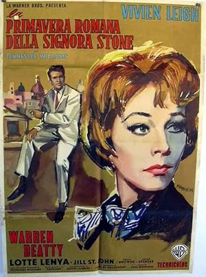 Seller image for LA PRIMAVERA ROMANA DELLA SIGNORA STONE - 1961Dir JOSE QUINTEROCast: VIVIEN LEIGHWARREN BEATTYJILL ST. JOHNCORAL BROWNELOTTE LENYAJEREMY SPENSERITALIA - -100X140-Cm.-40X55-INCHES-2 SH.POSTER for sale by BENITO ORIGINAL MOVIE POSTER