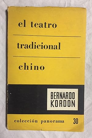 EL TEATRO TRADICIONAL CHINO