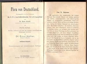 Flora von Deutschland. Revidirt, verbessert und nach den neuesten wissenschaftlichen Erfahrungen ...