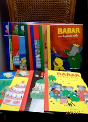 Seller image for Lot 13 x Babar: Et le Wouly-Wouly. Et les quatre voleurs. Sur la plante molle. A New York. Et le fantme. En Amrique. Le chteau de Babar. Et les quatre voleurs. En Amrique (Nouvelles). Et le Wouly-Wouly (Nouvelles ). Et le professeur Grifaton. L anniversaire de Babar. Dans l ile aux oiseaux. for sale by Antiquariat Ekkehard Schilling