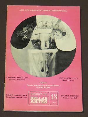 Image du vendeur pour Revista de Bellas Artes. Nmero 13. Enero-Febrero. 1967. mis en vente par Librera Urbe