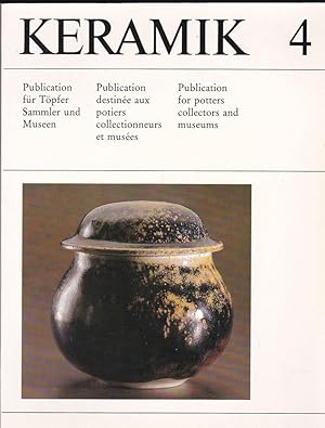 Keramik 4 Publikation für Töpfer, Sammler und Museen