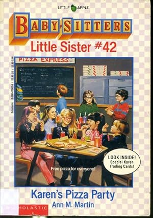 Seller image for Karen's Pizza Party : Baby-Sitters Little Sister #42 for sale by Librairie Le Nord