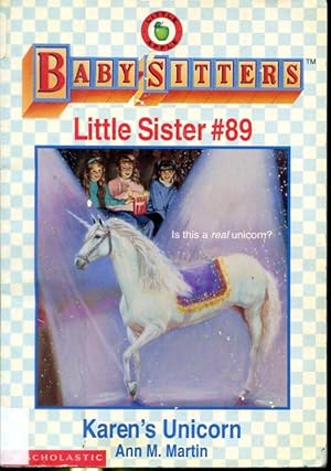 Imagen del vendedor de Karen's Unicorn : Baby-Sitters Little Sister #89 a la venta por Librairie Le Nord