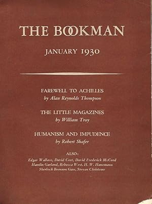 THE BOOKMAN, VOLUME LXX, NO. 5, JANUARY, 1930.