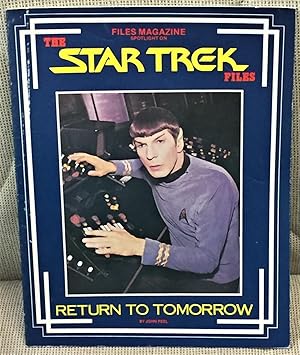 Seller image for The Star Trek Files: Return to Tomorrow for sale by My Book Heaven