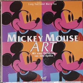 Seller image for Mickey Mouse Art. Mit einer Einfhrung von John Updike. for sale by Antiquariat Johann Forster