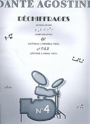 Seller image for Preparation for Sight-Reading 4Progressive reading of 600 written : scores for drums for sale by AHA-BUCH GmbH