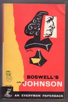 Image du vendeur pour Life of Johnson; Volume One (Everyman Paperback #1001) mis en vente par Ray Dertz