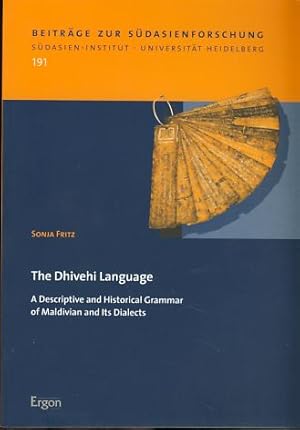 Komplett in 2 Bänden: The Dhivehi Language. A Descriptive and Historical Grammar of Maldivian and...