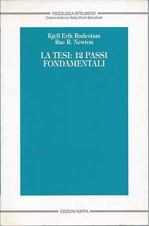 Imagen del vendedor de LA TESI: 12 PASSI FONDAMENTALI a la venta por Invito alla Lettura