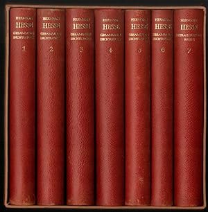 Gesammelte Schriften. 7 Bände (komplett). 1.-6. Band: Gesammelte Dichtungen. 7. Band: Betrachtung...