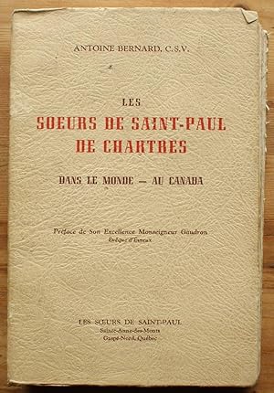 Les soeurs de Saint-Paul de Chartres - Dans le monde - Au Canada