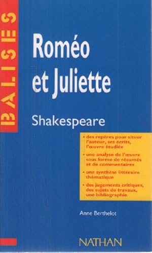 Image du vendeur pour Romo et juliette mis en vente par librairie philippe arnaiz