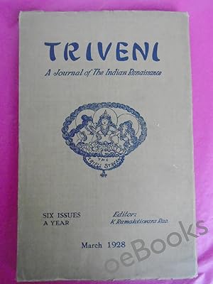 Seller image for TRIVENI A Journal of the Indian Renaissance Vol. 1[No. 2] March 1928 for sale by LOE BOOKS