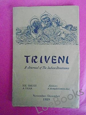 Seller image for TRIVENI A Journal of the Indian Renaissance Vol. II [No. 6] Nov - Dec 1929 for sale by LOE BOOKS