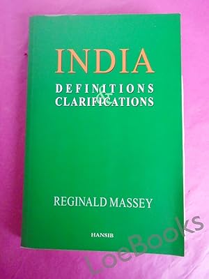 Image du vendeur pour INDIA: DEFINITIONS AND CLARIFICATIONS mis en vente par LOE BOOKS