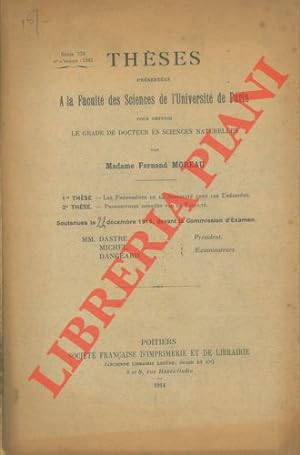 Bild des Verkufers fr Les phnomnes de la sexualit chez les Urdines. zum Verkauf von Libreria Piani