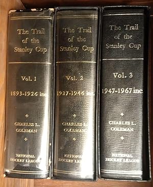 The Trail of the Stanley Cup: Vols. 1, 2, 3. (Deluxe Limited Edition Set) Presentation Copy