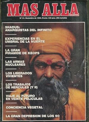 MAS ALLA DE LA CIENCIA Nº 21. NOVIEMBRE DE 1990. SHADUS: ANARQUISTAS DEL INFINITO.