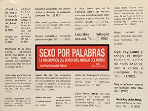 Sexo por palabras. La imaginación del oficio más antiguo del mundo