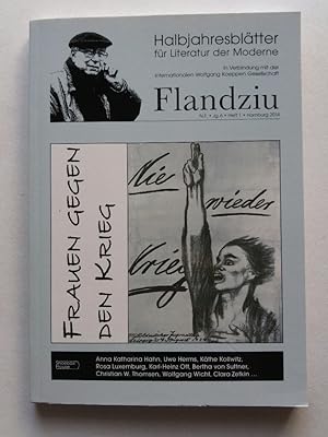 Bild des Verkufers fr Flandziu: Halbjahresbltter fr Literatur der Moderne. N.F. Jg. 6, Heft 1, 2014 zum Verkauf von ANTIQUARIAT Franke BRUDDENBOOKS