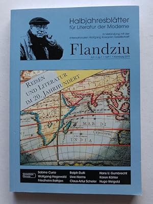 Imagen del vendedor de FLANDZIU: Halbjahresbltter fr Literatur der Moderne (Neue Folge) a la venta por ANTIQUARIAT Franke BRUDDENBOOKS